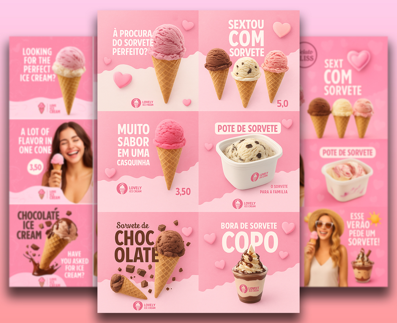 Ice Cream | Infographic Design-1