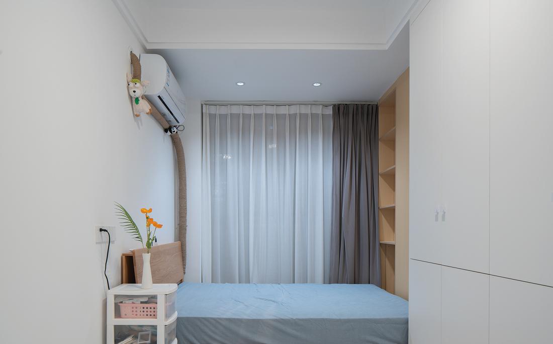 日式原木风超强收纳 140m²婚房设计-59