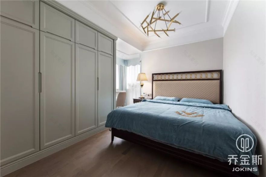 常州九洲新世界花苑美式轻奢套间设计-51