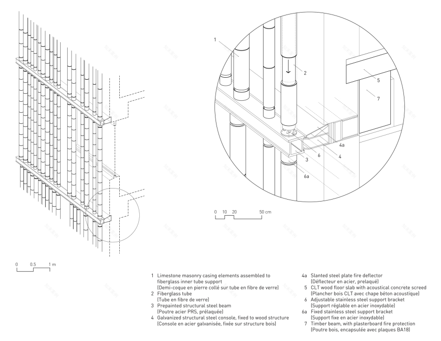 芝加哥大学巴黎约翰·W·博耶中心丨法国巴黎丨Studio Gang-59