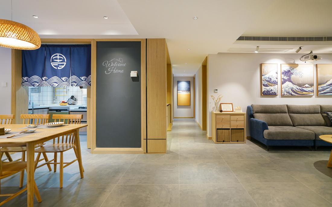 米度设计丨暖暖日式风，打造全面屏的家-11