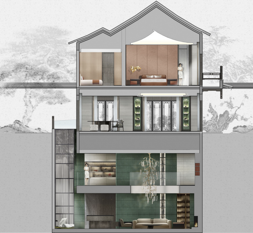 重庆融创桃花源 406 样板间丨中国重庆丨北京居其美业室内设计有限公司-156
