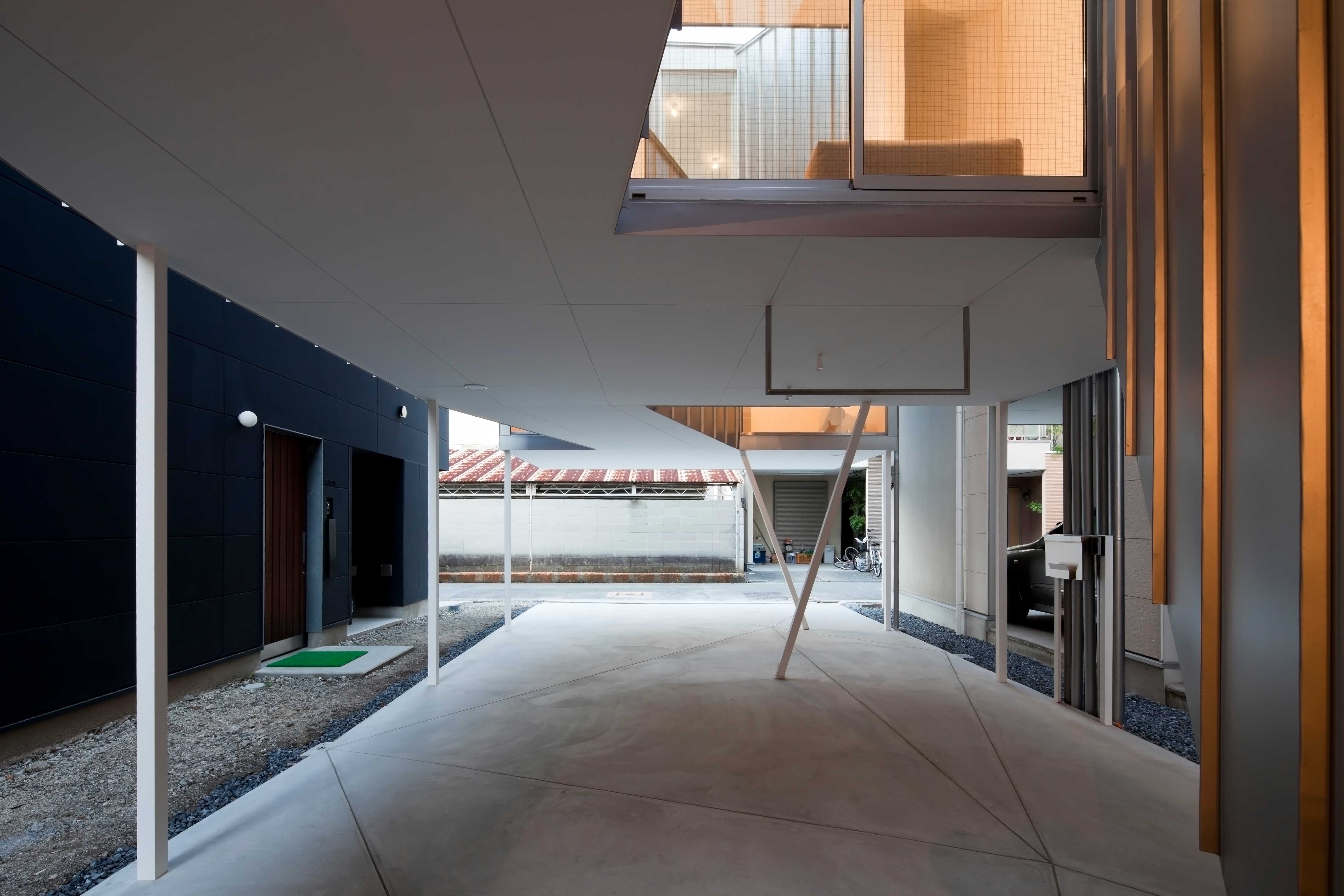 空中舞动的住宅 | 大阪市中心的三维居住空间-15