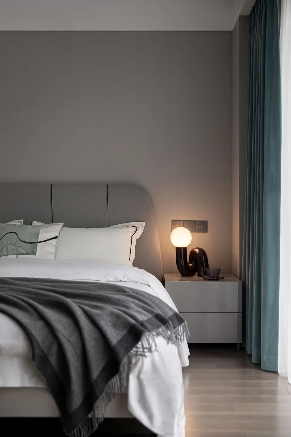 黑白灰的现代简约之家丨中国杭州丨意墅空间设计-37