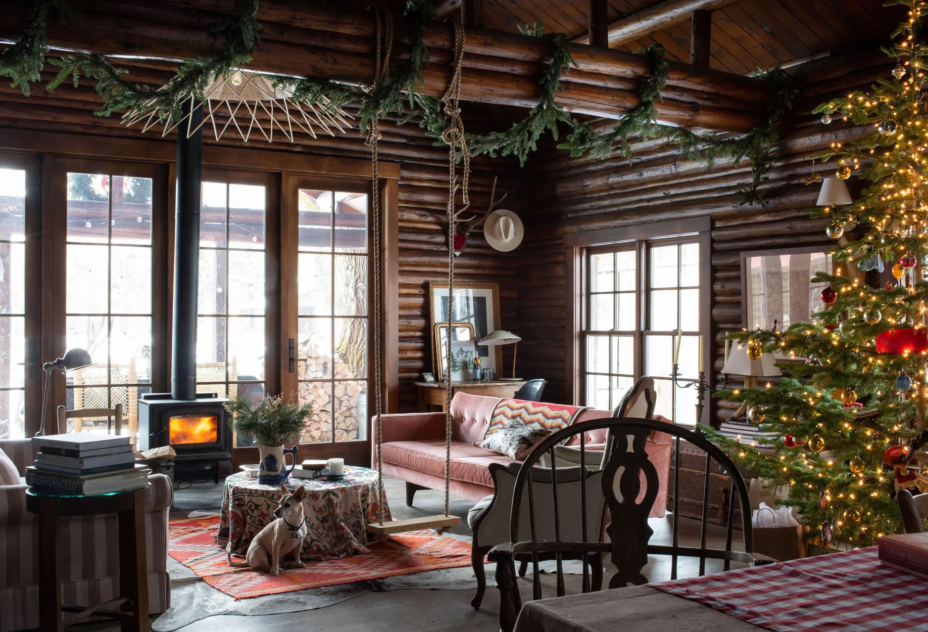 怀俄明山间的温馨木屋 | 冬季的理想栖居-6