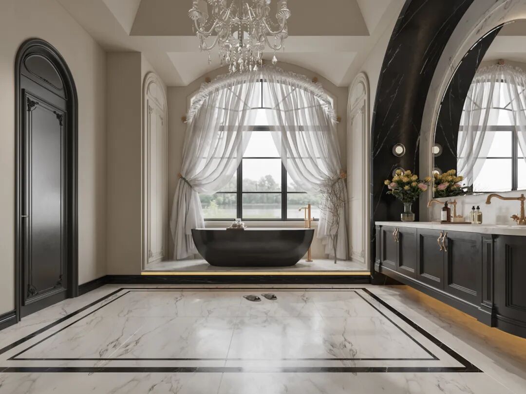 P.W.璞物设计丨多伦多1300㎡独栋别墅，雕花琢韵墅写人生-91