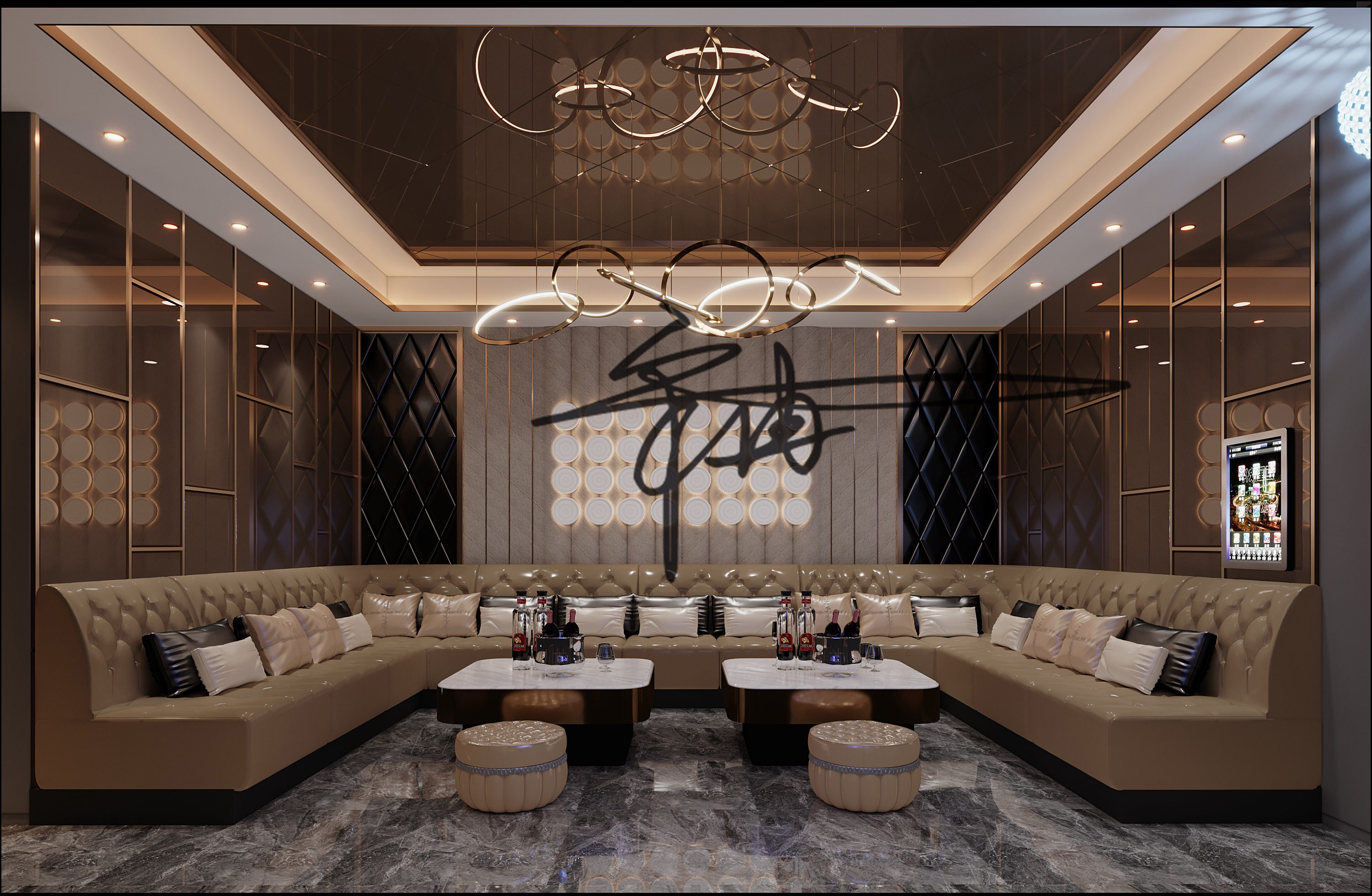 工装KTV设计--理性和感性的融合-7