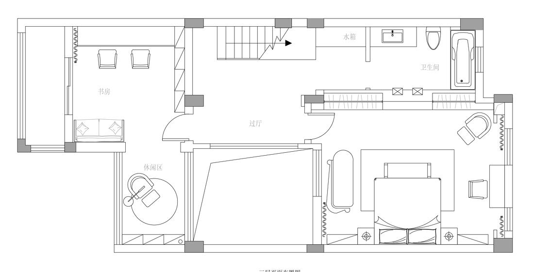 镇江别墅美式风设计,打造温馨浪漫生活空间-42