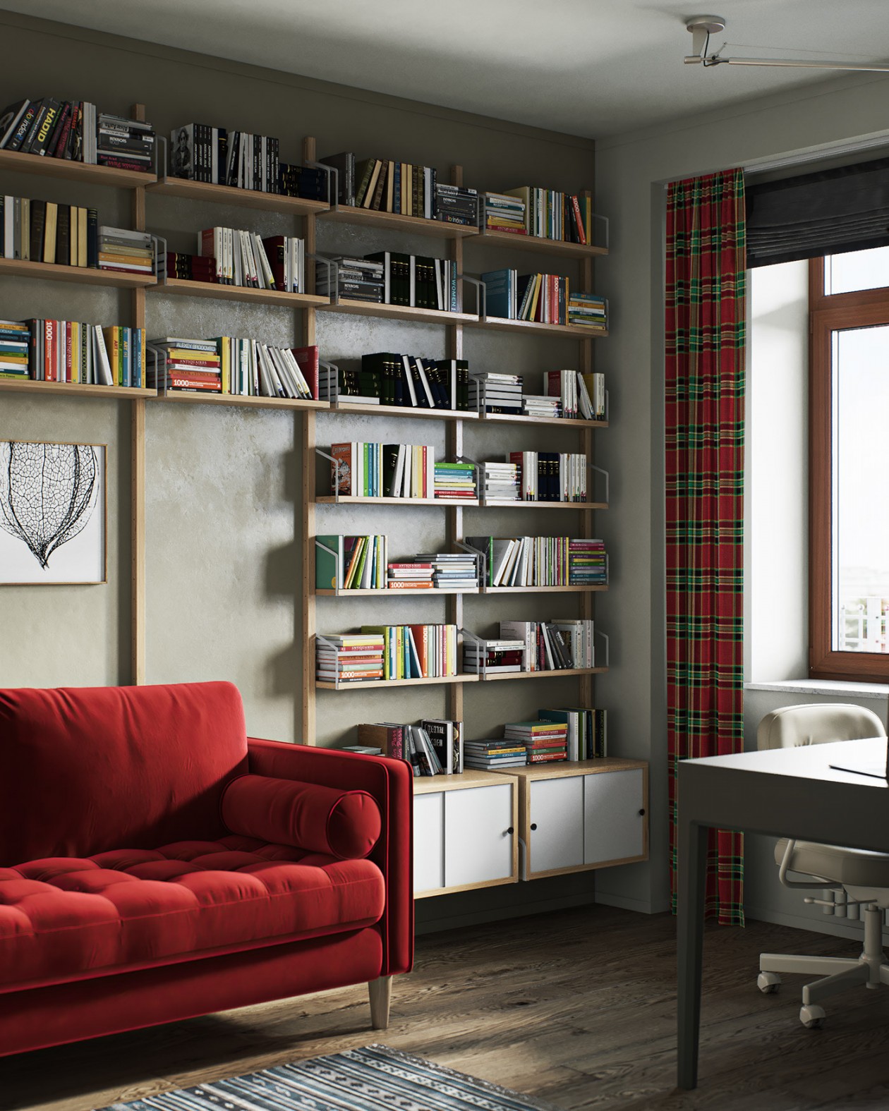 圣彼得堡 -98㎡混搭风公寓-16