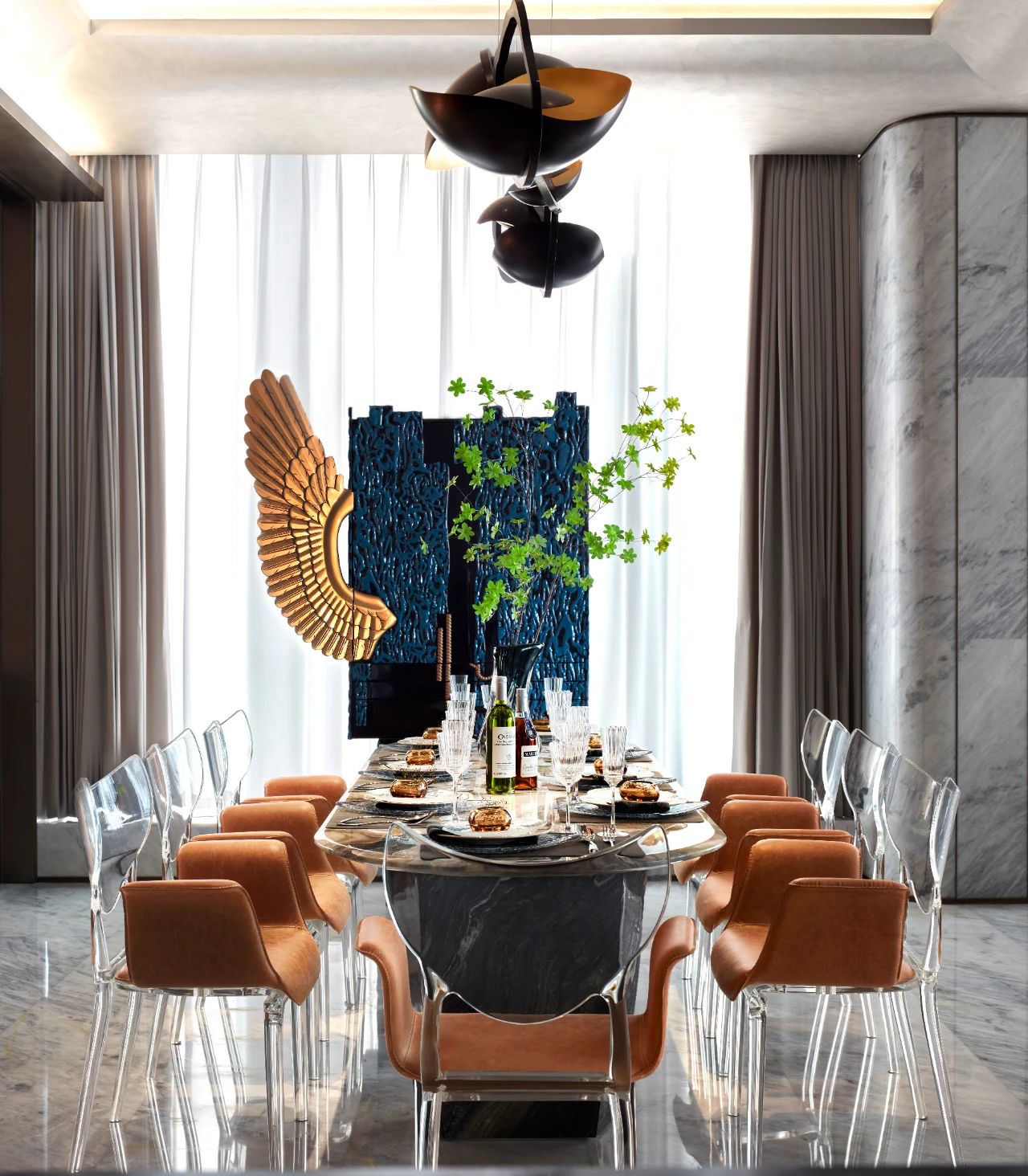 融泰云臻大平层样板间丨中国杭州丨郑仕樑室内设计(苏州)有限公司-12