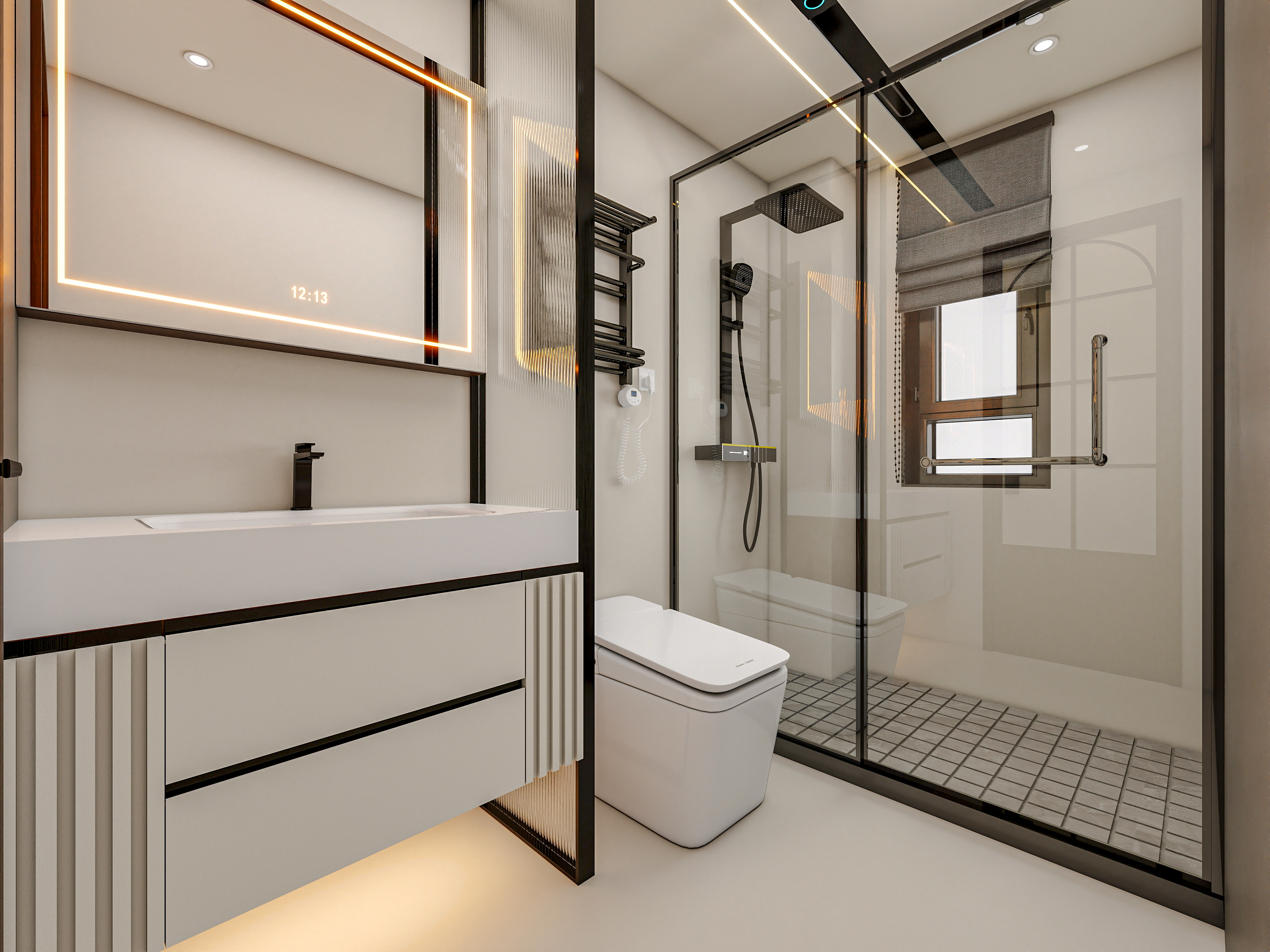 四川岳池雍合湾（180平方中古风三居室）-54