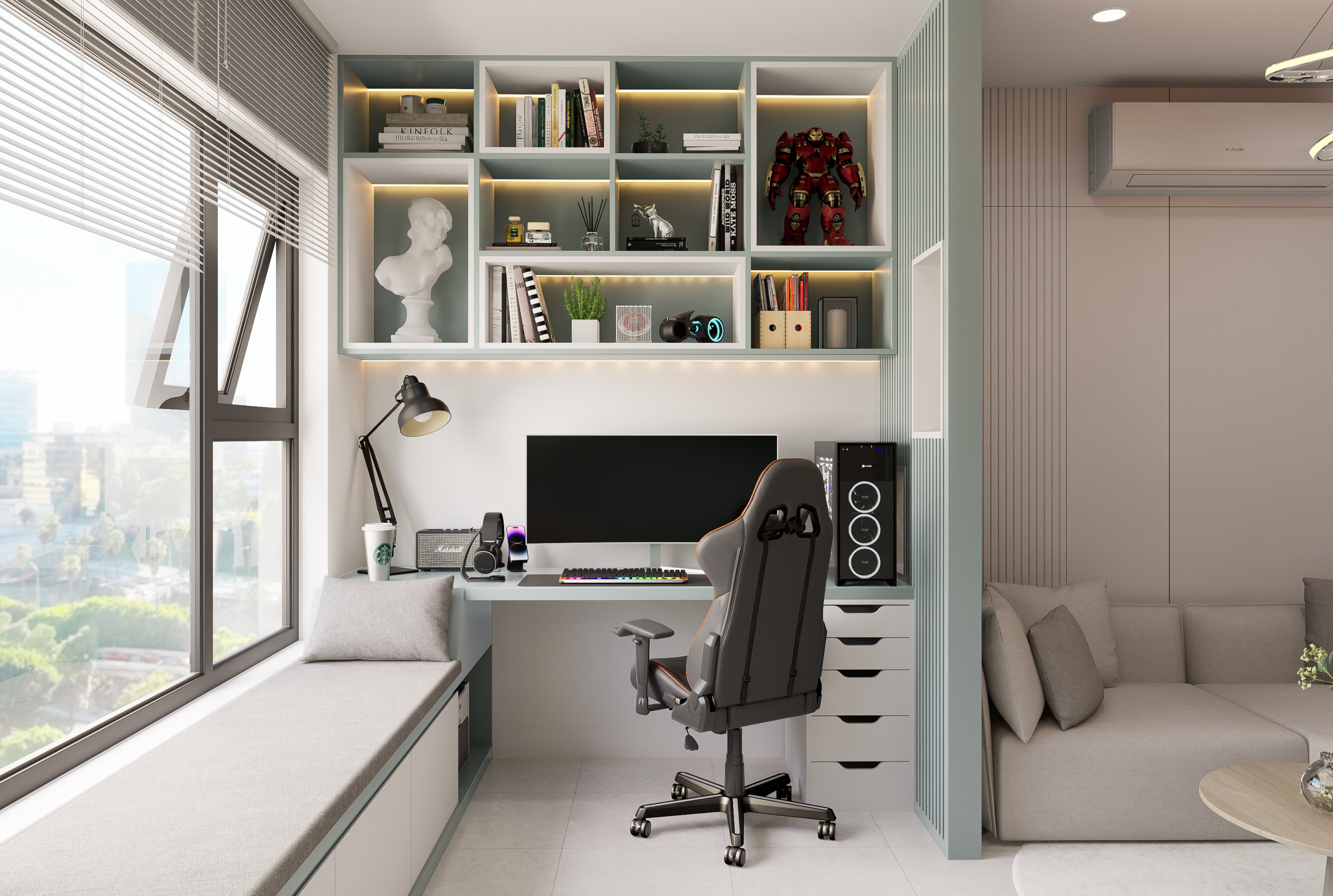 PD 的公寓 维纳家园大型公园丨越南胡志明市丨Huy Le-9