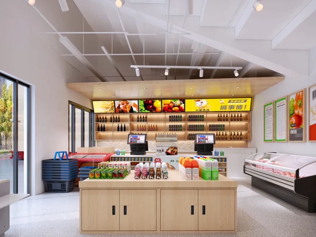 新零售行业旺中旺设计|简约通透的实用空间美学-18