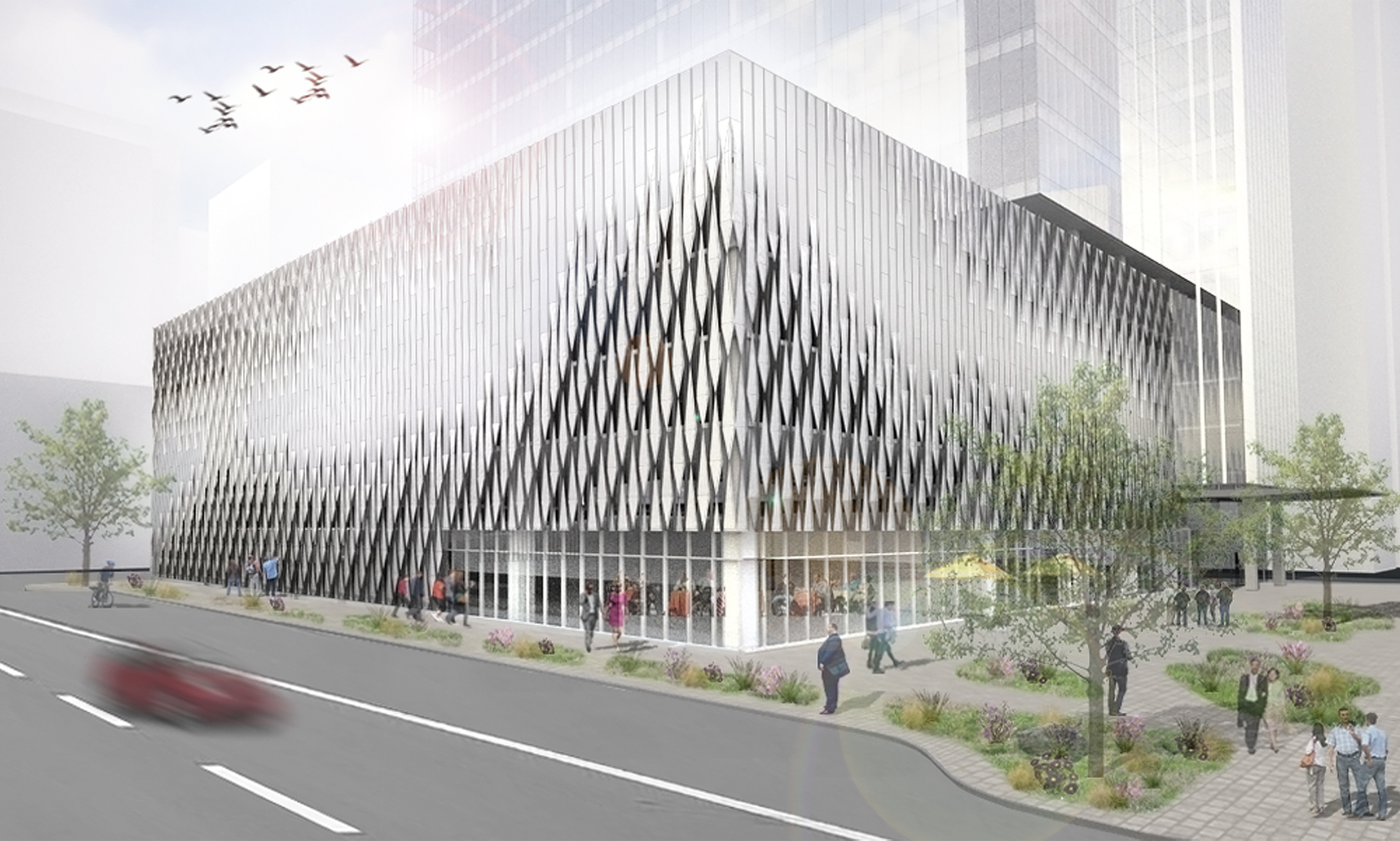 Gateway Plaza 停车楼设计-6