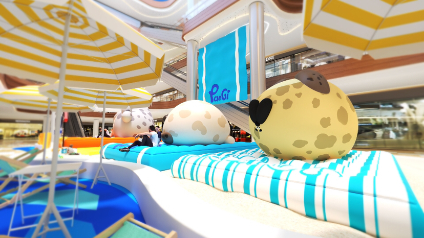 我们有一个胖几海豹好盆友！夏季夏日暑期美陈方案系列-9