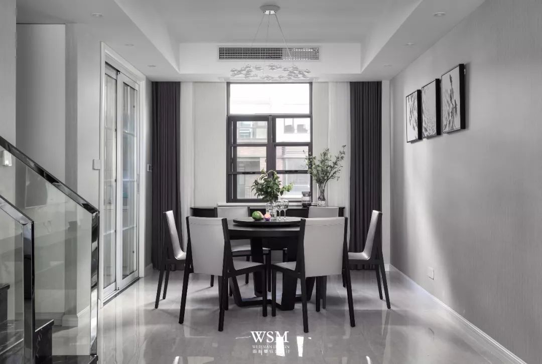 质感生活，和谐空间——苏州瑞景国际灰色调全案设计-28