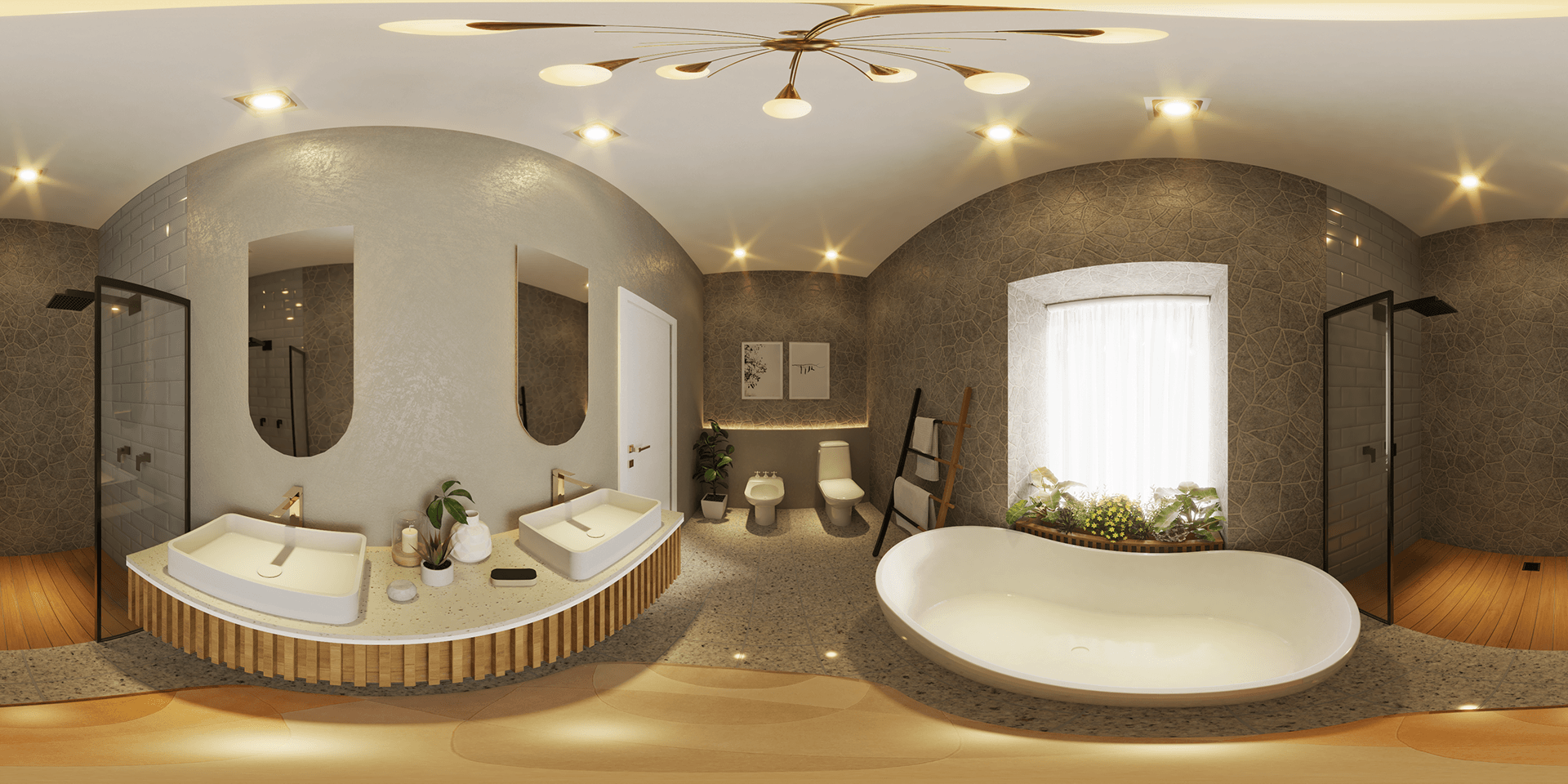 Where Stone Meets Comfort: A Master Bathroom Renovation-9