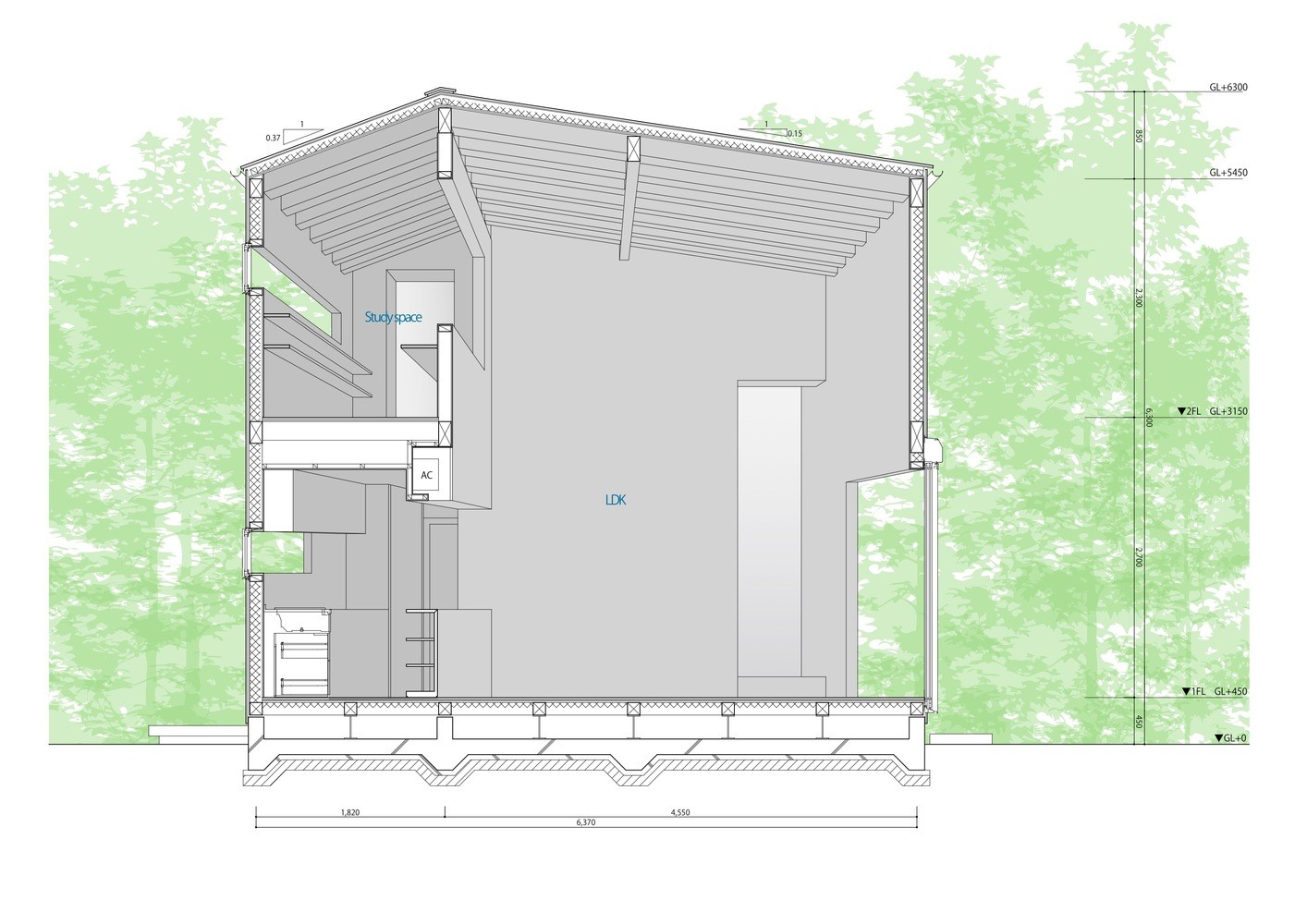 Takatori / Tatsunori Kakuno/ tatta architects的房子-14