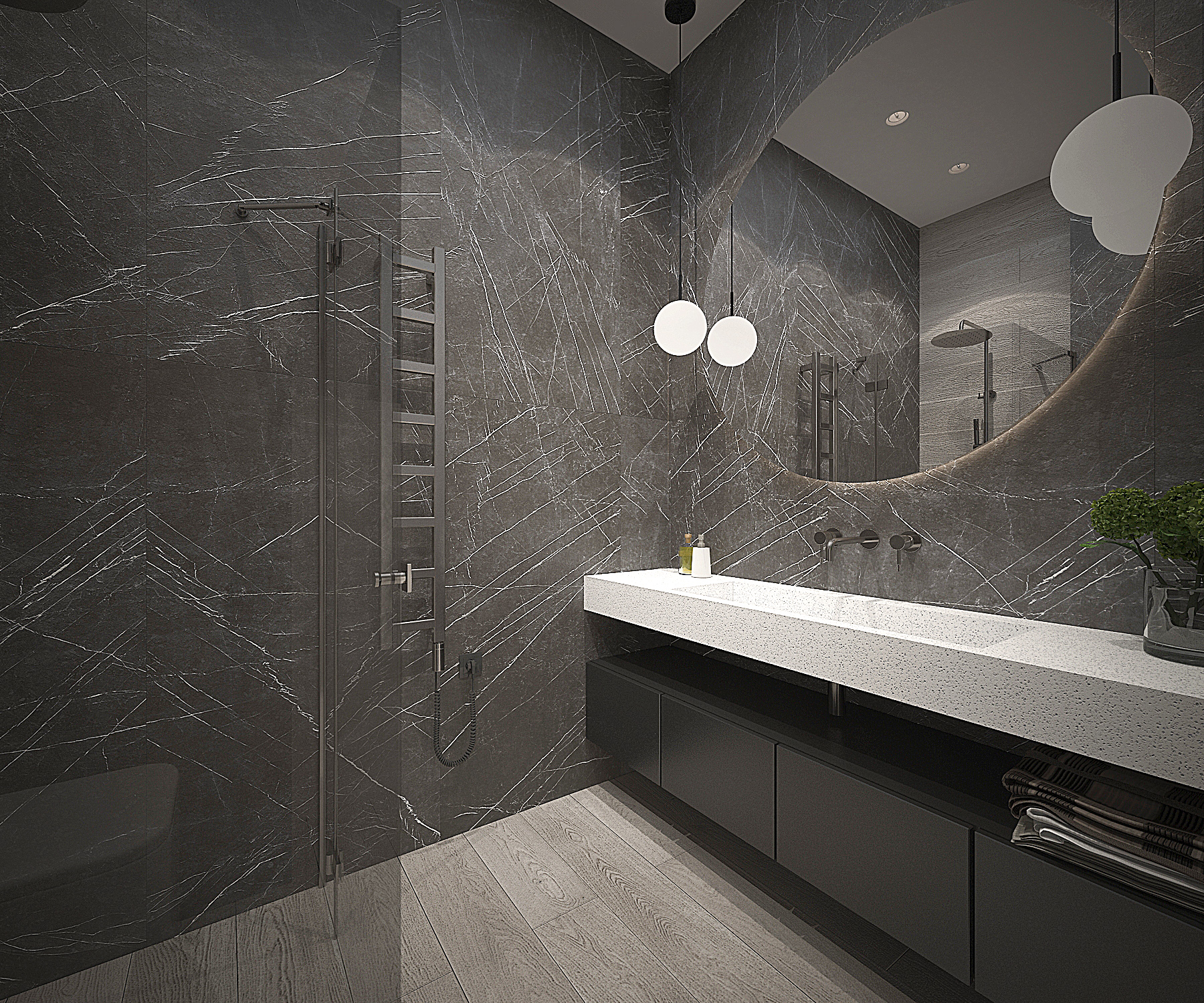 Modern houses. Kyiv region, "Island"-20