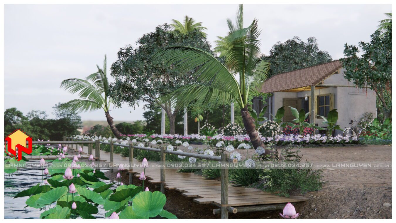 免费的SketchUp房屋外部模型丨Nguyen Van Lam-5