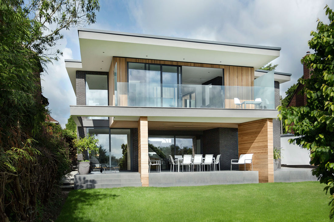 4 Вида（中心带花园的私人别墅）丨英国温彻斯特丨AR Design Studio-1