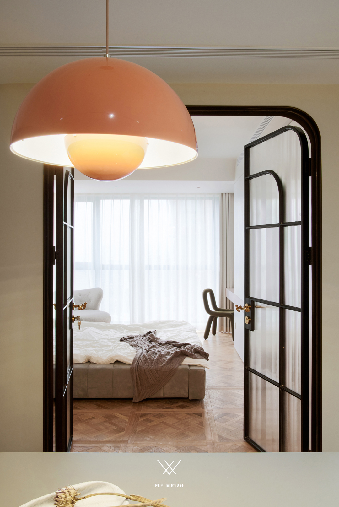 杭州和谐嘉园轻法式温馨住宅设计丨中国杭州丨菲拉设计-0