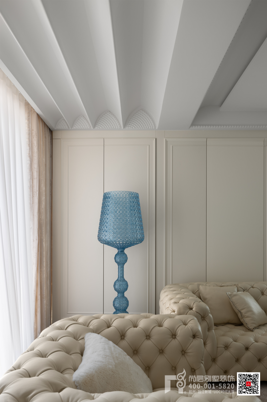 300㎡悦安佳府夏日轻法式装修丨杭州尚层装饰-9