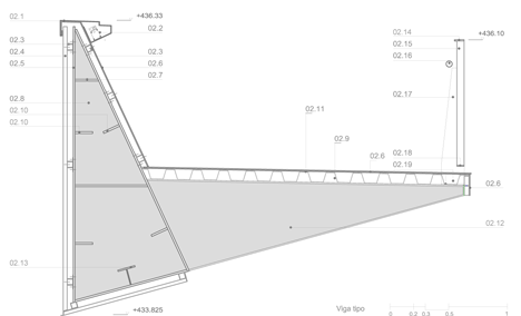 Steel-clad outdoor elevator connects the city and suburb in Pamplona-42