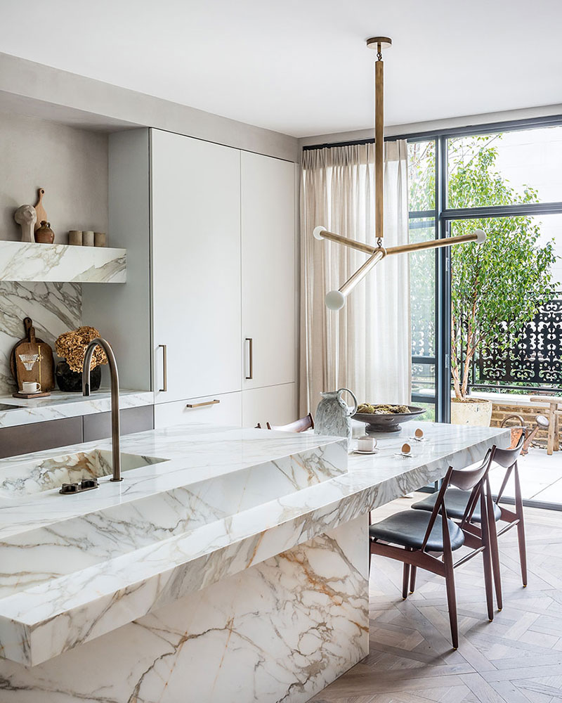 伦敦诺丁山英式豪华联排别墅设计-2