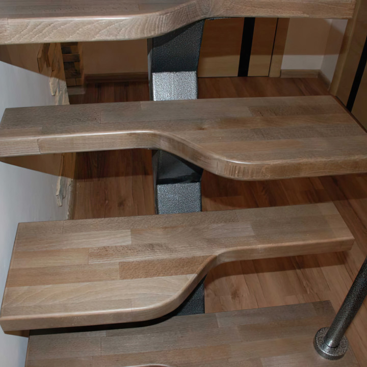 直梯到二楼楼梯设计与制作丨Gradius（乌克兰）-7