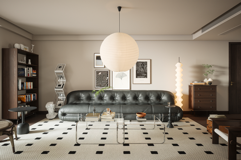 复古风格室内设计-15