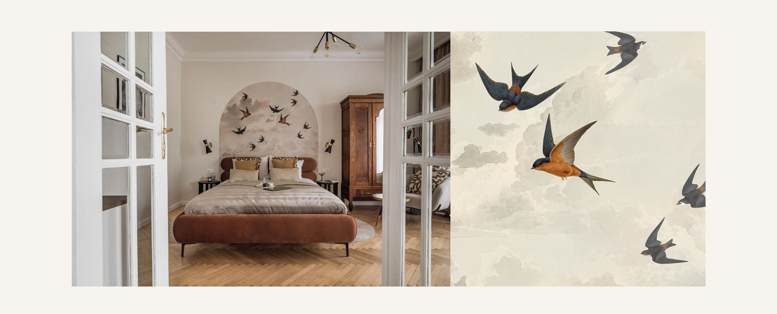 拱形壁纸设计项目-0