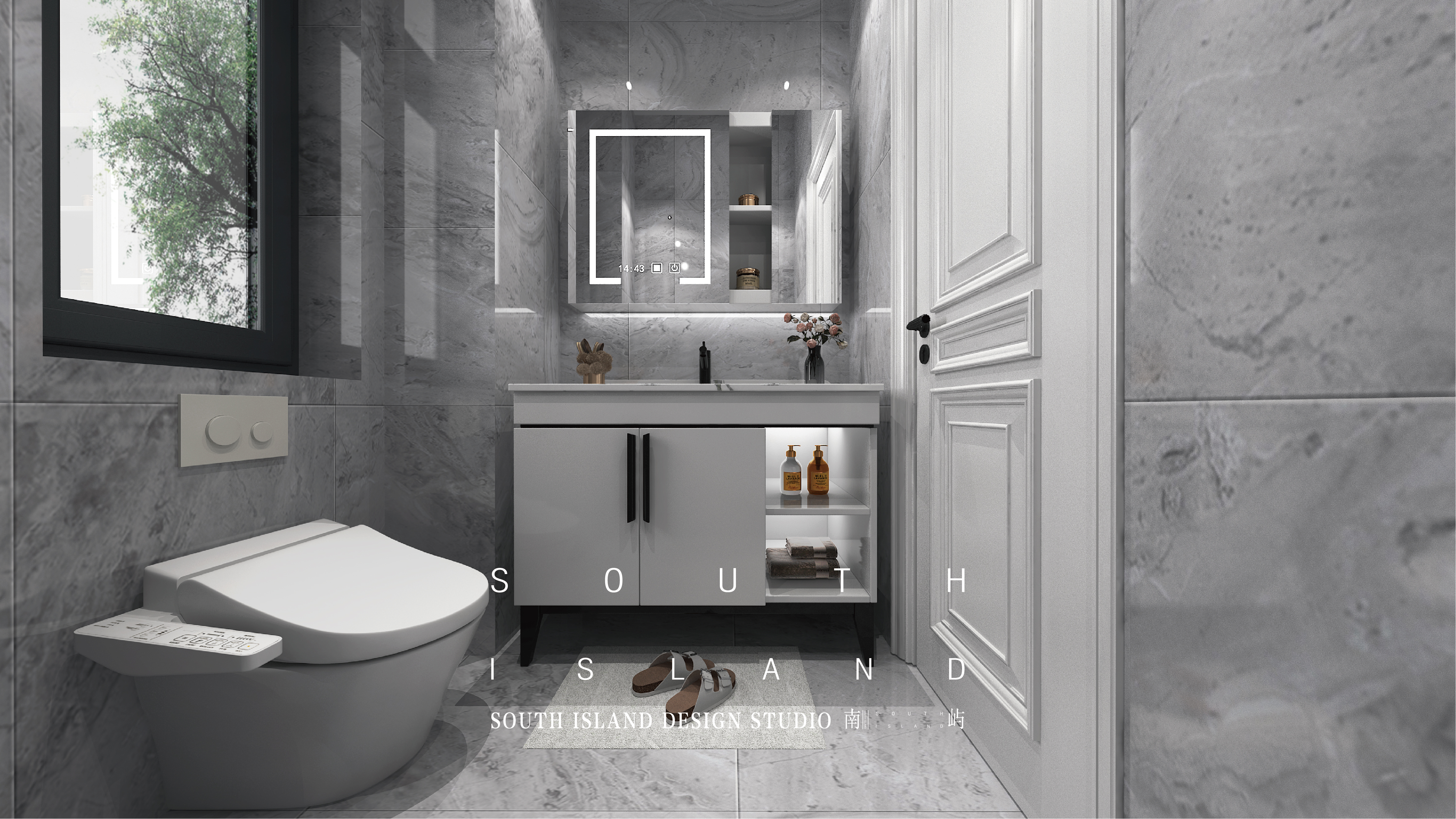 大连万达高新区40㎡公寓设计-9