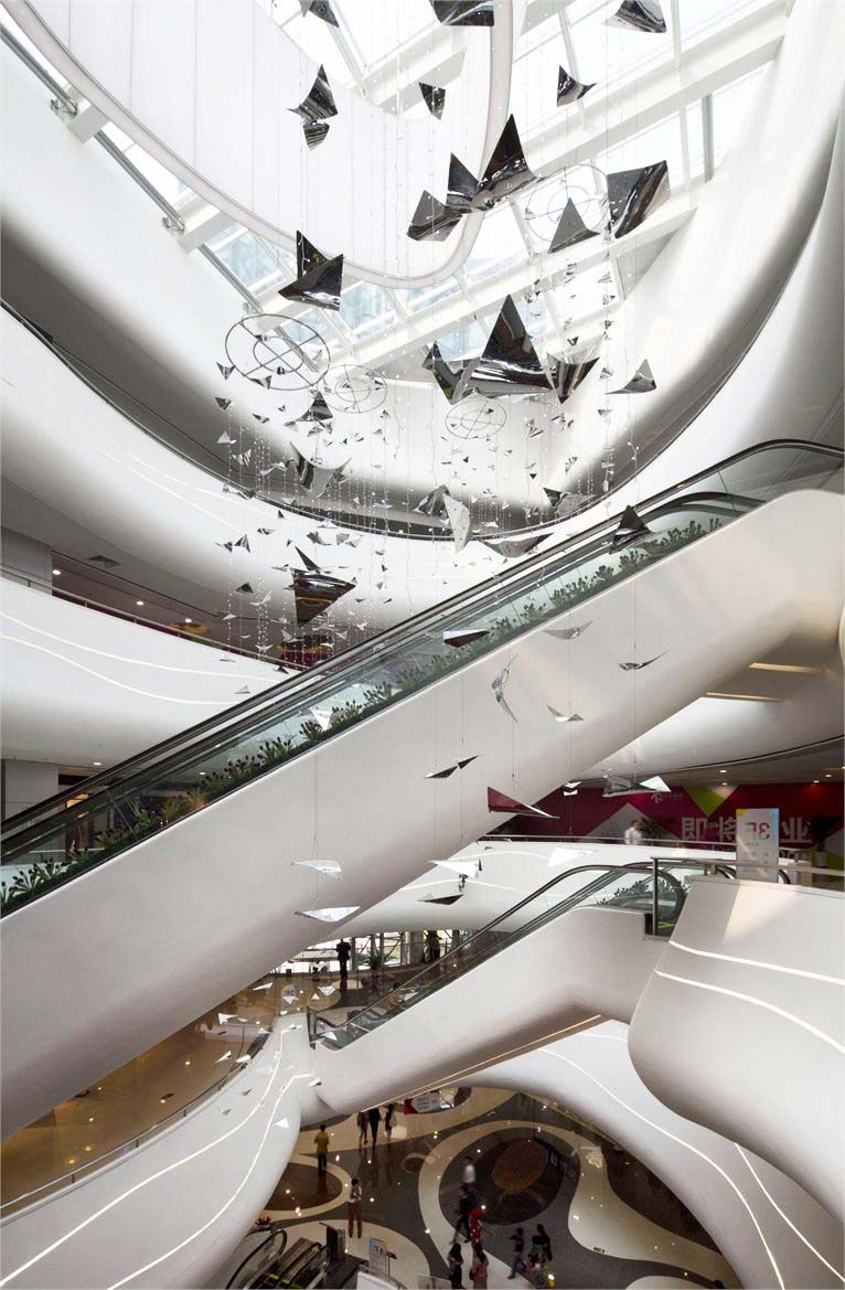 几十个超牛购物中心中庭方案-191