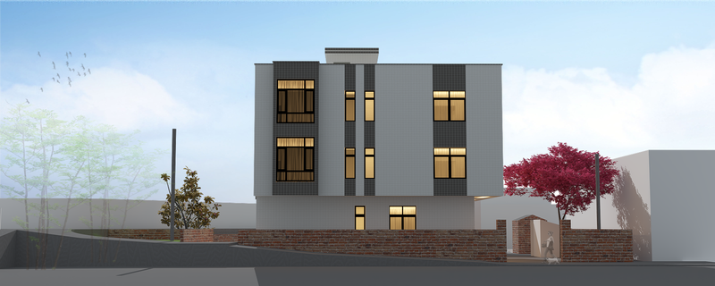 湛江市私人住宅建筑三层设计-7