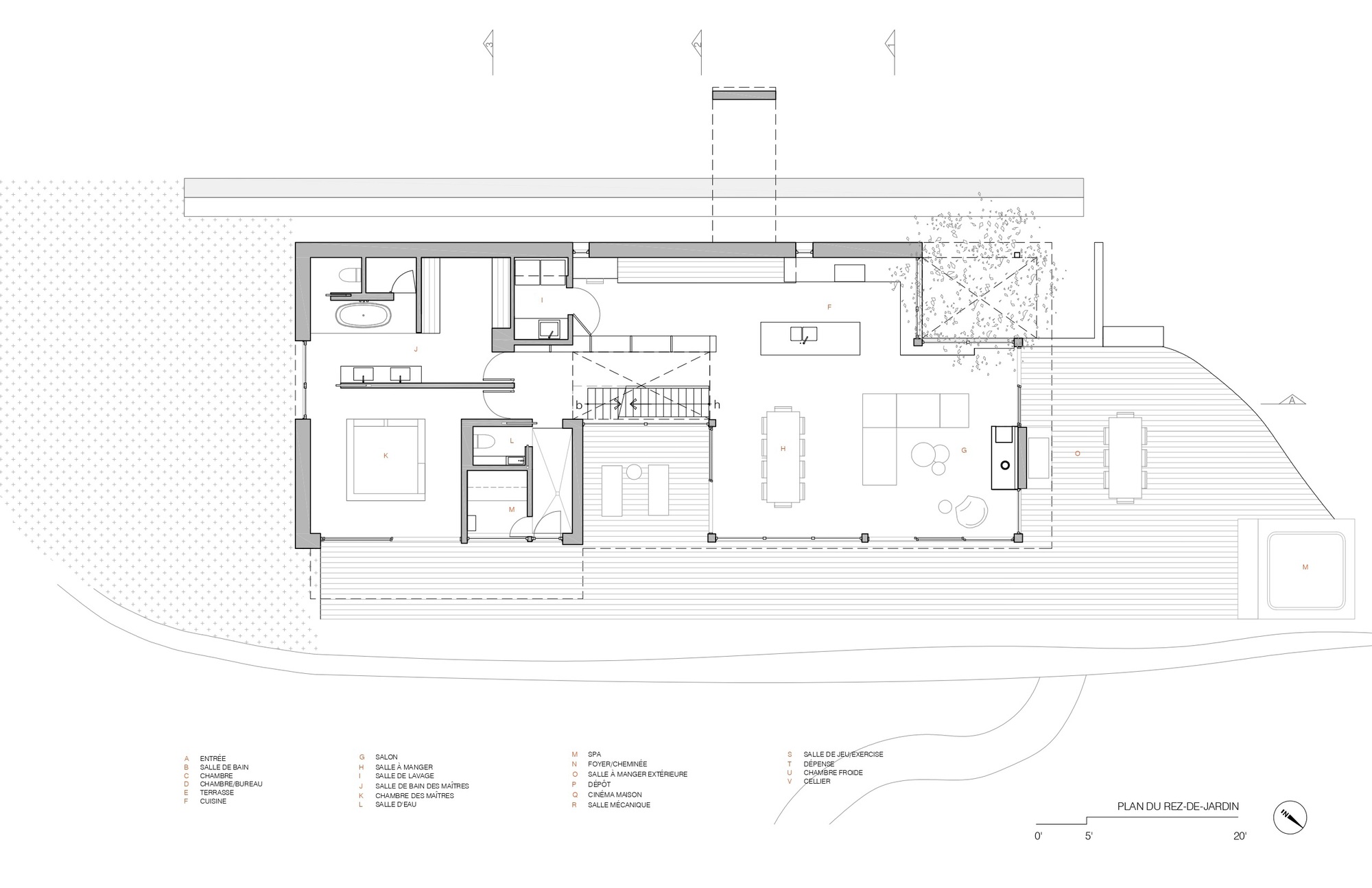 反坡住宅丨加拿大丨YH2 Architecture-38