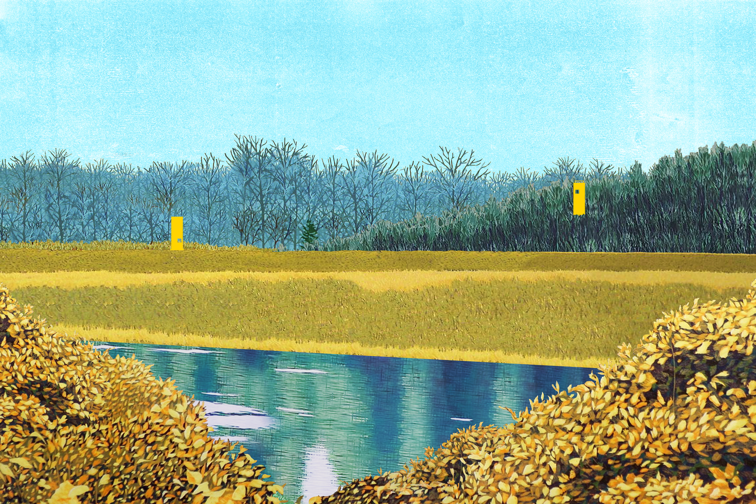 双塔与小径 · 智利废弃矿区的生态恢复之路-17