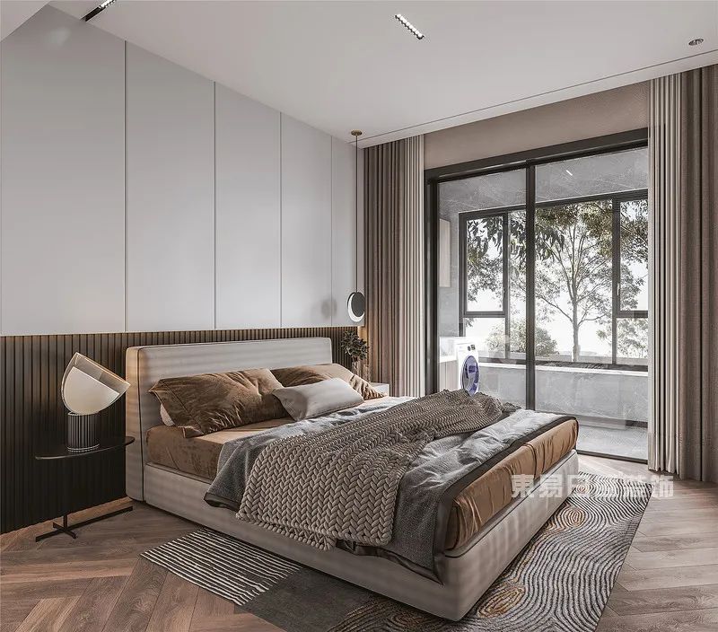 【首发】于凯作品：春酲 | 中梁壹号院350㎡现代风格别墅装修-49