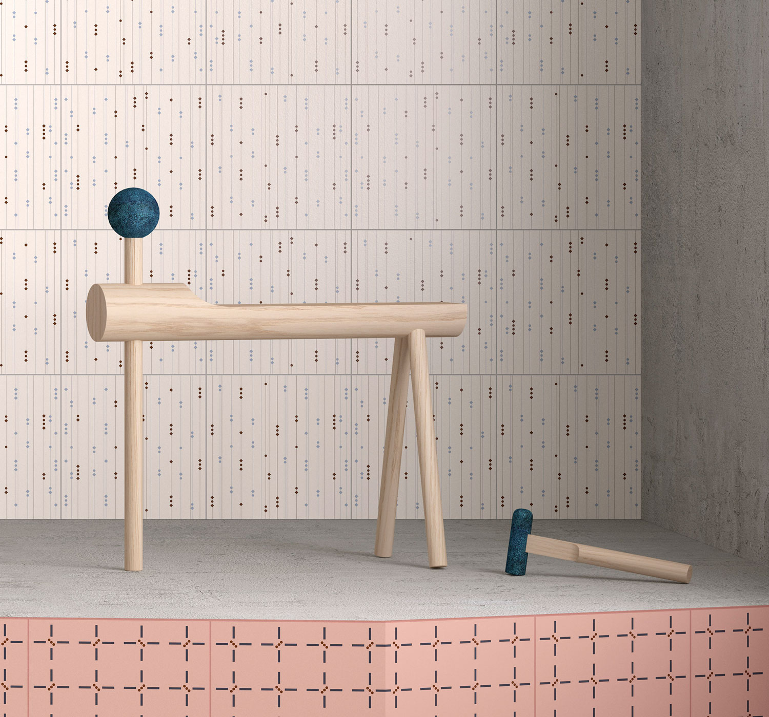 House of Tiles Concept Space - Tile Collection by Marcante Testa.-36