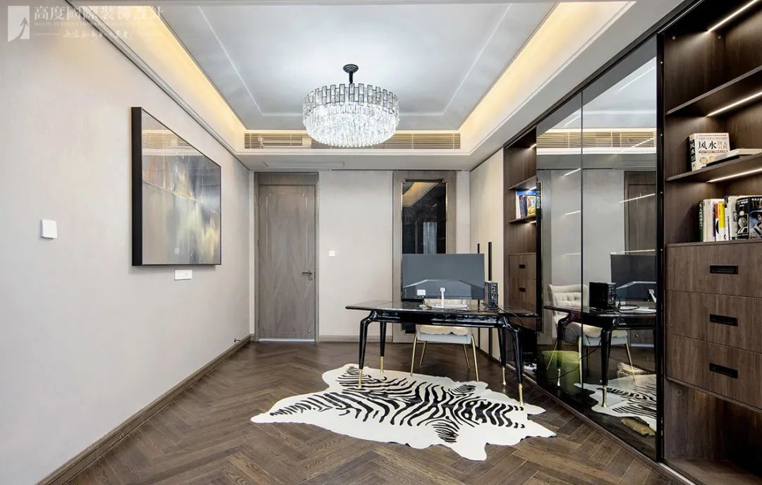 意式新奢华蓝白空间丨高度国际装饰设计集团武汉公司-41