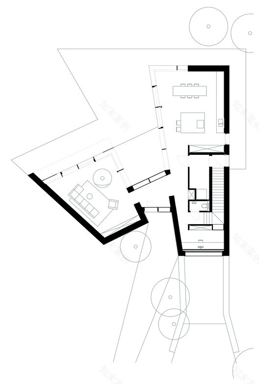 比利时 House Hh 现代别墅设计丨a2o architecten-19