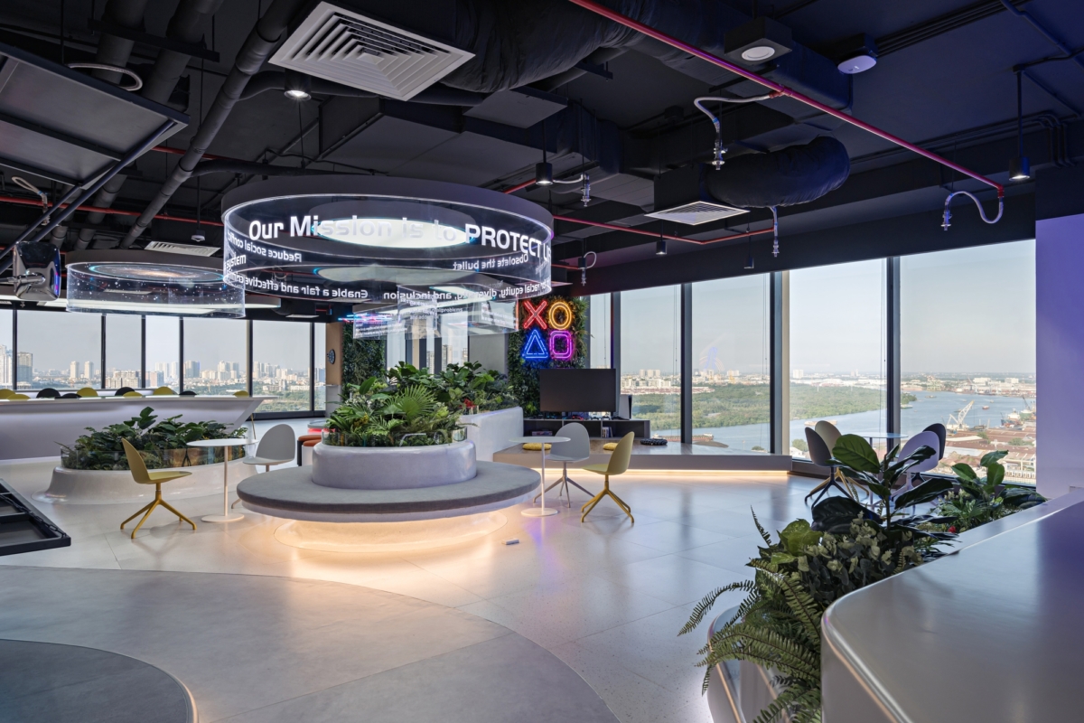 越南科技公司 AXON 未来主义办公室设计丨越南胡志明市丨Frontier Consulting Vietnam-8