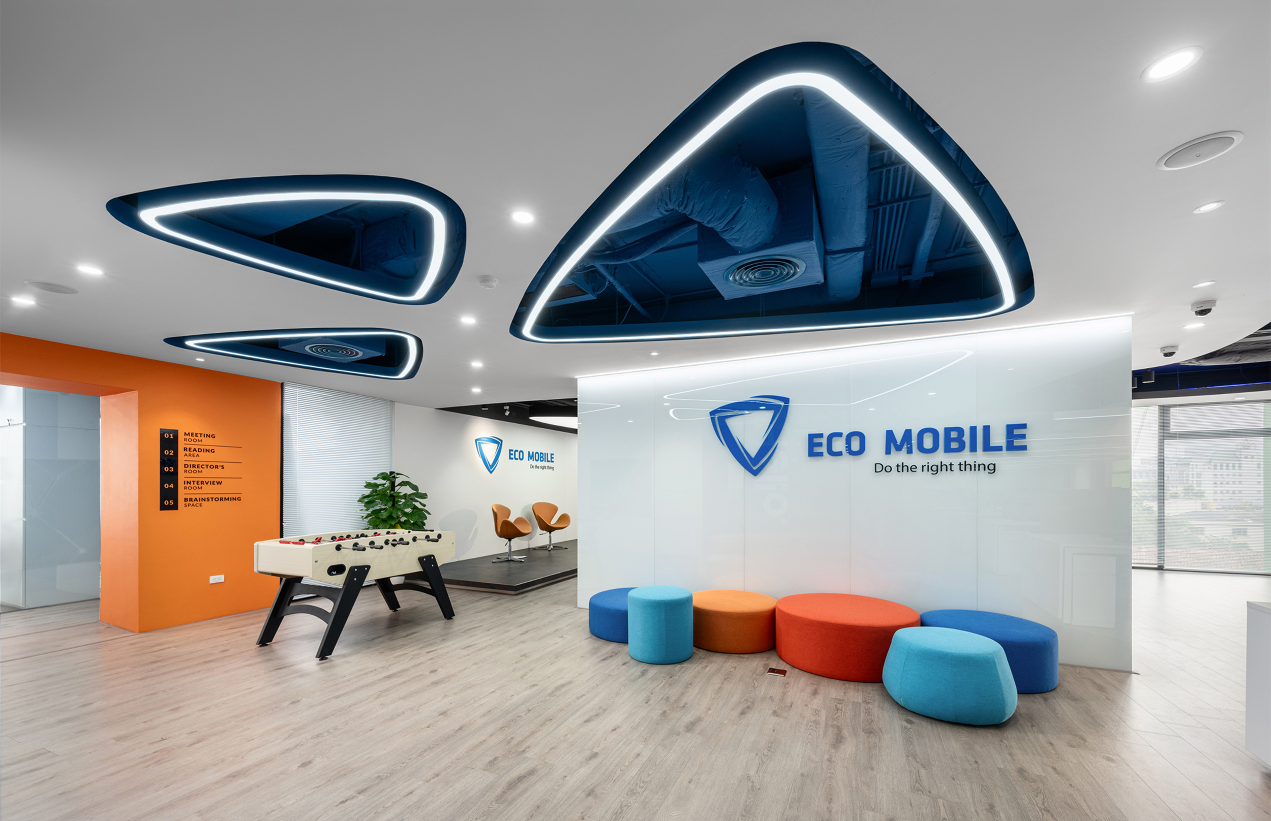 ECO MOBILE 办公室设计丨越南河内丨DPLUS VIETNAM-0