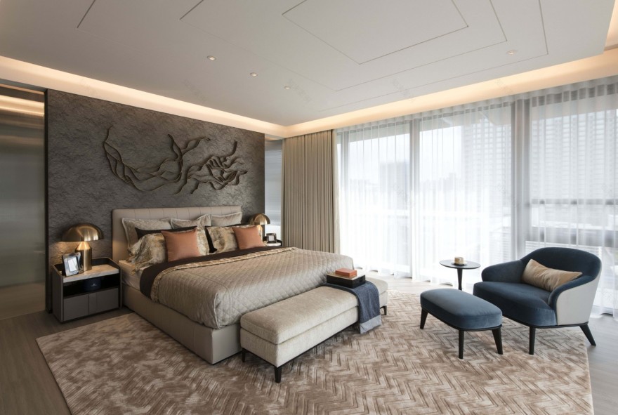 台湾现代简约风的居住空间-40