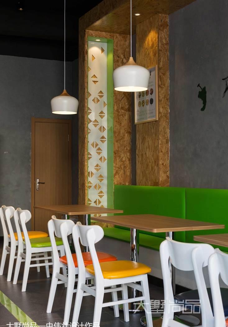 60㎡现代风『麻辣传香』 | 健康麻辣烫的精致设计-12