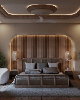 Wabi-Sabi inspired Bedroom