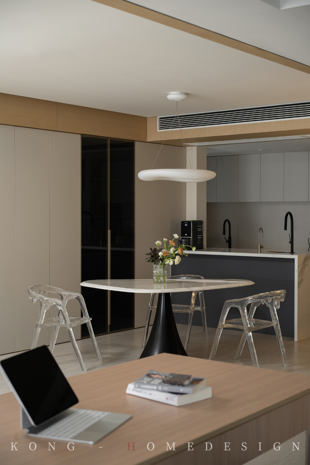 KONG HOME No.29 ｜ 生活的流动·四室改一居-37