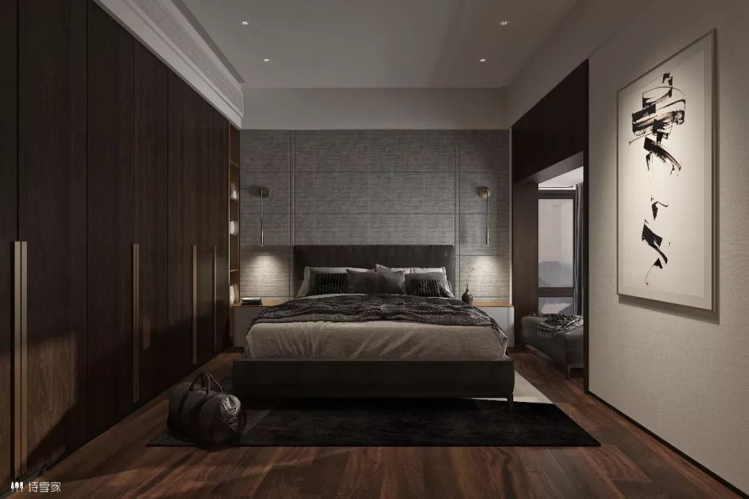 诗享家设计 | 现代风与美式轻奢的完美演绎-23