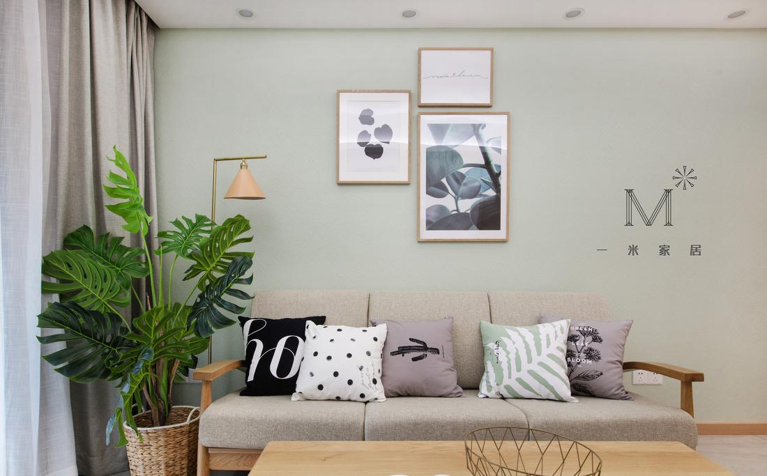 平层丨【一米家居】品韵 108㎡混搭-1