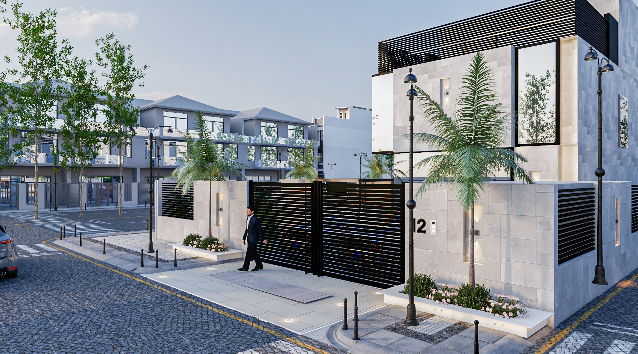 Villa Elevation Design（别墅立面设计）丨沙特阿拉伯丨Omar Studio-7